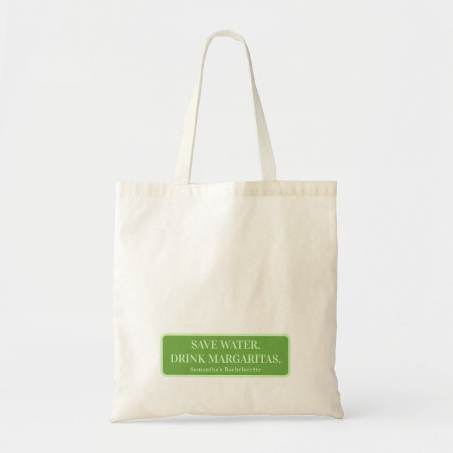 Bolsa Tote Chá de Noiva Tequila da Margs Matrimony Despedida  (Frente)