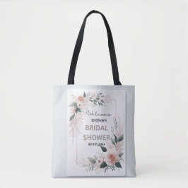 Bolsa Tote Chá de panela de quadro floral