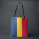 Bolsa Tote Chad Flag<br><div class="desc">Bandeira Patriótica do Chade.</div>