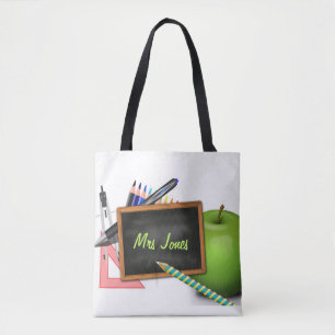 Bolsa Tote Chalkboard do professor
