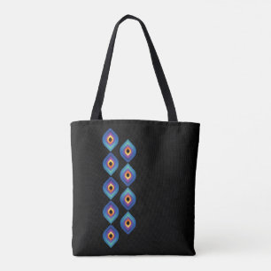 Bolsa Tote Chama de Pavão (Vertical)