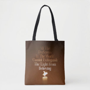 Bolsa Tote Chama de Vela de Porcos Voadores