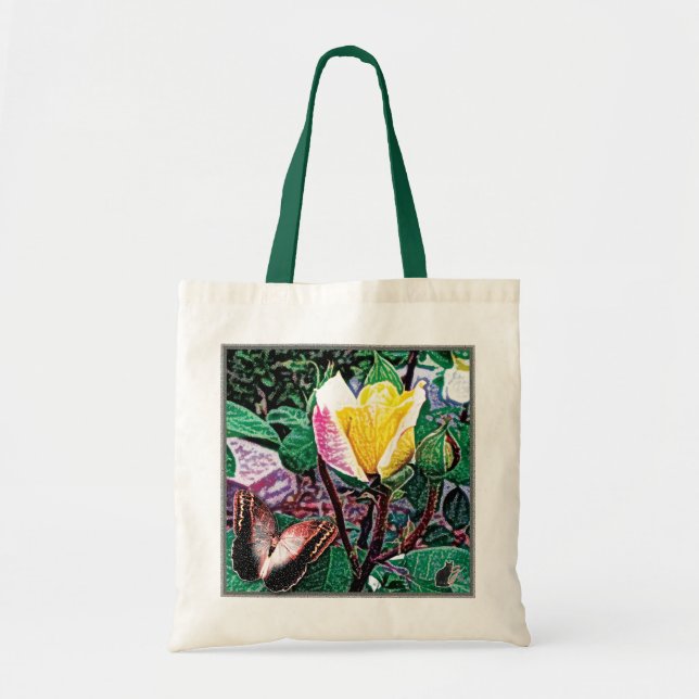 Bolsa Tote Chama Dourada (Frente)
