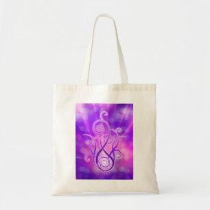 Bolsa Tote Chama Violeta/Fogo Violeta