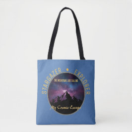 Bolsa Tote Chamada da Montanha Cósmica