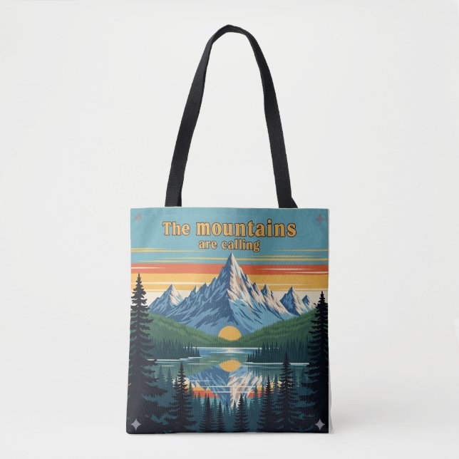 Bolsa Tote "Chamada da Natureza" (Frente)