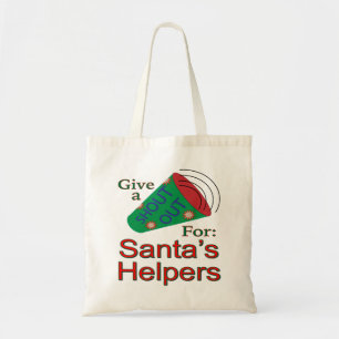 Bolsa Tote Chamado para os ajudantes do Papai Noel
