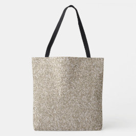 Bolsa Tote Champanhe Dourado Glitzy