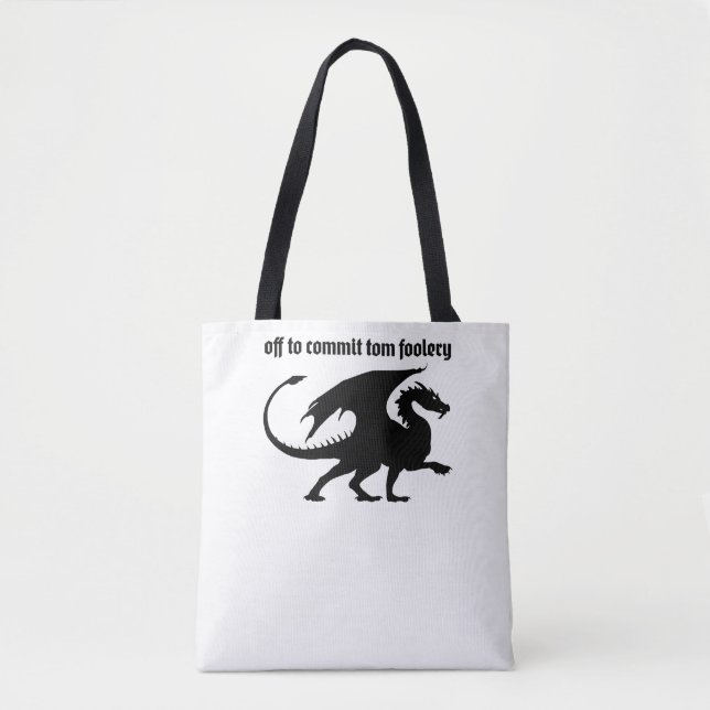 Bolsa Tote Chaotic Little Dragon (Frente)