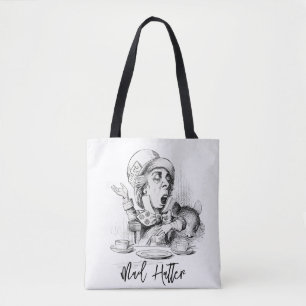 Bolsa Tote Chapeleiro Louco - Alice no País das Maravilhas