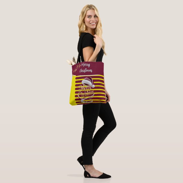 Bolsa Tote Chapéu de Natal fofo (No(a) Modelo)