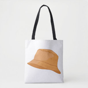 Bolsa Tote Chapéu Realista do Balde
