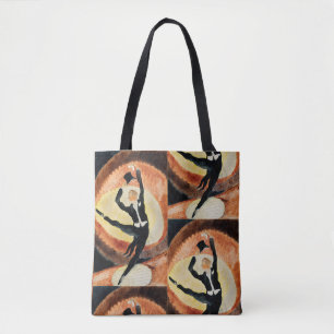 Bolsa Tote Charles Demuth, Dançarino Masculino Acrobático com