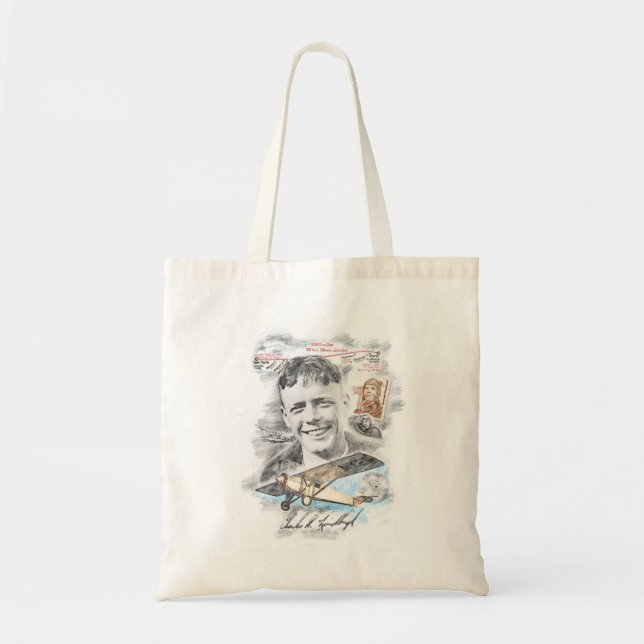 Bolsa Tote Charles Lindbergh (Frente)