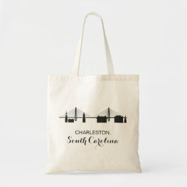 Bolsa Tote Charleston Carolina do Sul Skyline Tote Bag