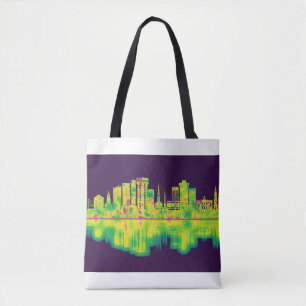 Bolsa Tote Charleston South Carolina Skyline