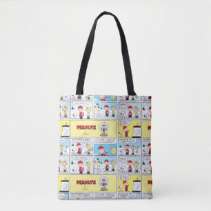 Bolsa Tote Charlie Brown   Globo de Neve