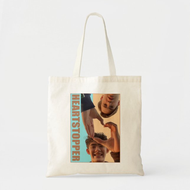 Bolsa Tote charlie e nick heartstopper (Frente)