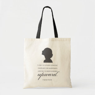 Bolsa Tote Charlotte Bronte - Continue Olhando Para Cima - Br