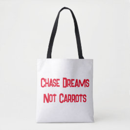 Bolsa Tote Chase Dreams, Não Carrozes Para Amantes Coelhinhos
