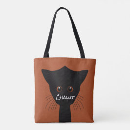 Bolsa Tote chat noir