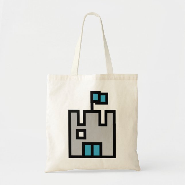 Bolsa Tote Chateau Castle Blue (Frente)