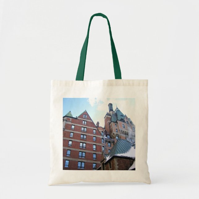 Bolsa Tote Chateau Frontenac, Quebec, Canadá (Frente)