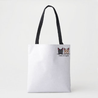 Bolsa Tote Chats en famille