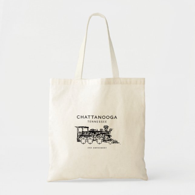 Bolsa Tote Chattanooga Choo 2nd Amendment (Frente)