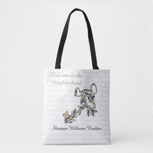 Bolsa Tote Chave de Boas-Vindas (Frente)