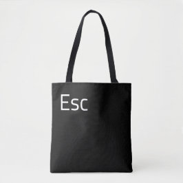 Bolsa Tote Chave do Computador Esc (Escape)