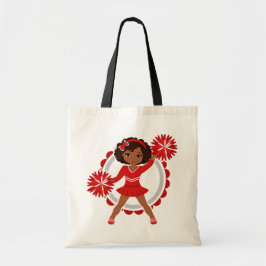 Bolsa Tote Cheerleader - Alegre Americano Vermelho e Bonito