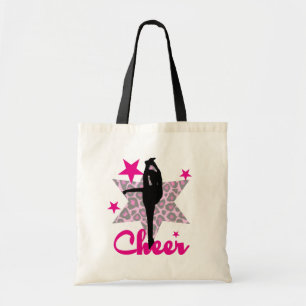 Bolsa Tote Cheerleader cor-de-rosa
