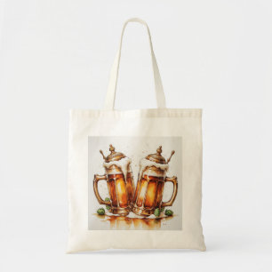 Bolsa Tote Cheers Beer Mugs