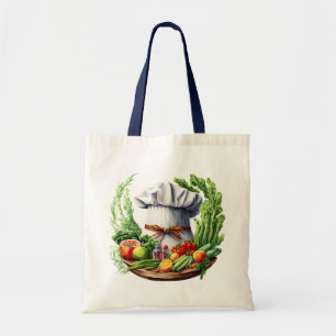 Bolsa Tote Chef de cozinha vegetal