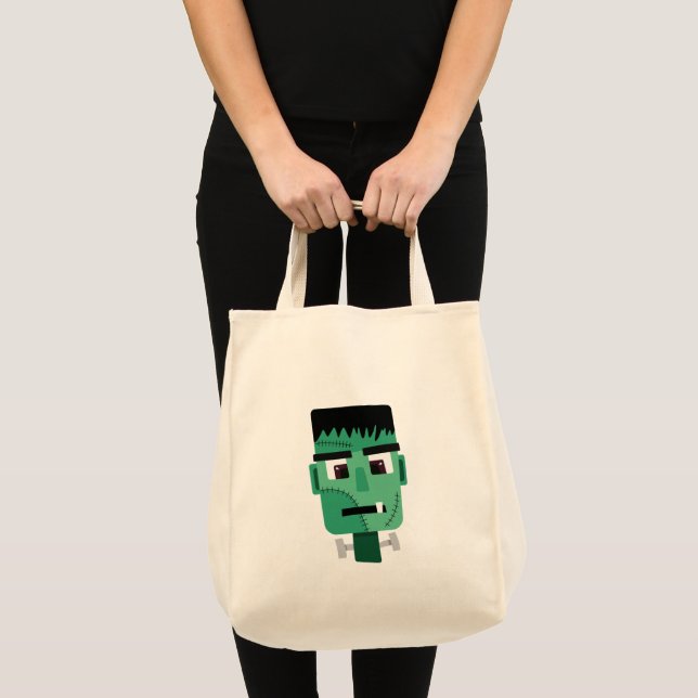 Bolsa Tote Chefe do Monstro do Frankenstein (Frente (produto))