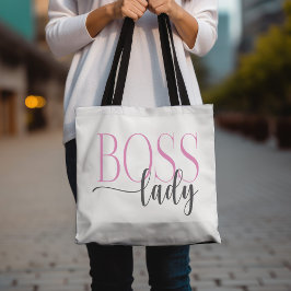 Bolsa Tote Chefe Lady Pink e Cinza Mousepad