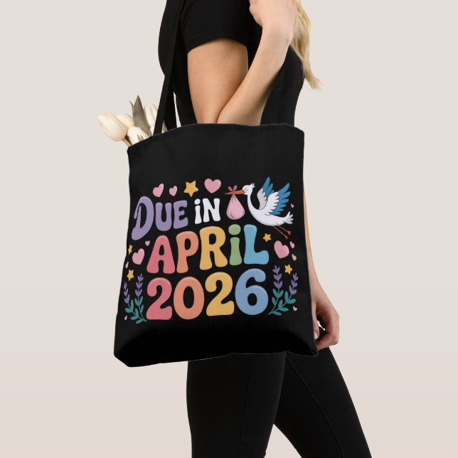 Bolsa Tote Chegando em Abril de 2026, Nova Mamãe Grávida (Close Up)