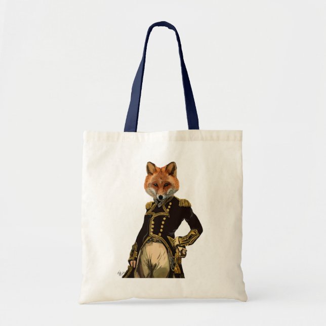 Bolsa Tote Cheio Almirante Fox (Frente)
