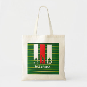 Bolsa Tote cheio de rocha