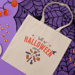 Bolsa Tote Cheio do Halloween Candy   Saco de ferramentas do 