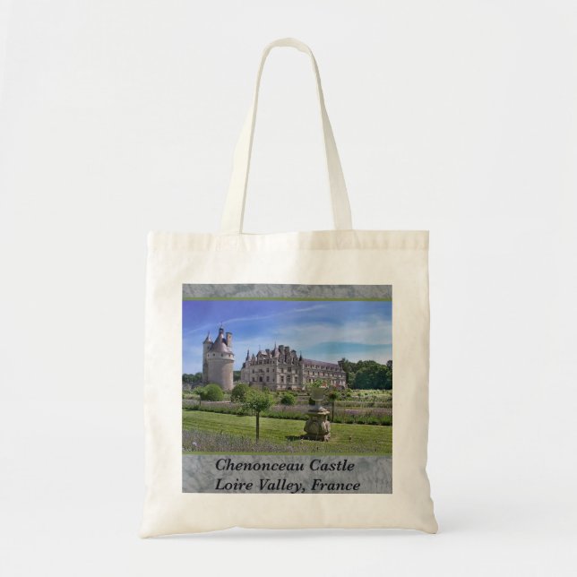Bolsa Tote Chenonceau Castle France Foto Tote Bag (Frente)