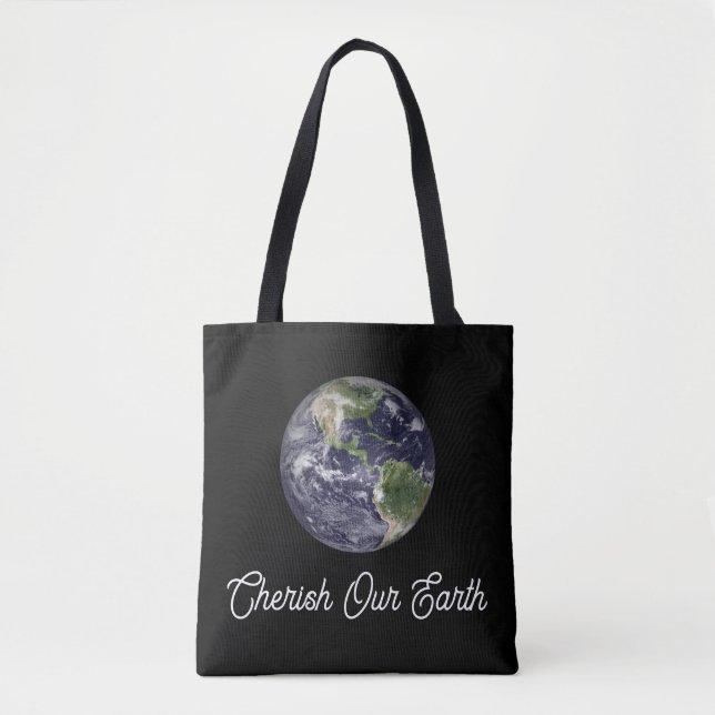 Bolsa Tote Cherish Our Earth (Frente)