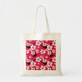 BOLSA TOTE CHERRY BLOSSOM - SAKURA (VERMELHO)