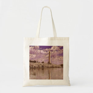 Bolsa Tote Cherry Blossoms no Monumento a Washington