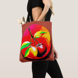 Bolsa Tote Cherry Duo vibrante