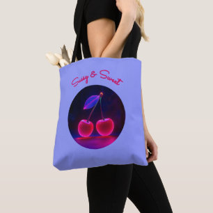 Bolsa Tote Cherry Power - Força e diversão