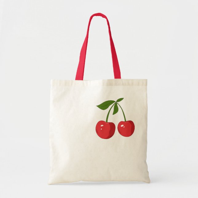 Bolsa Tote Cherry Tote Bag (Frente)