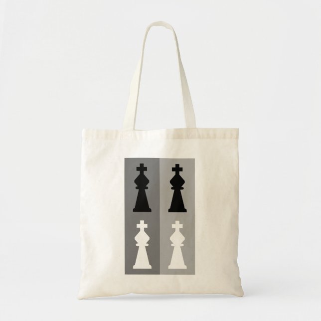 Bolsa Tote Chess Tee Engraçado, Gift Do Clube De Xadrez, Joga (Frente)