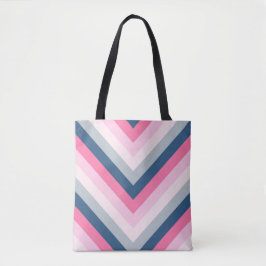 Bolsa Tote Chevron de brisa suave